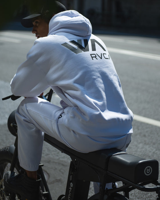 OUTLET】RVCA メンズ WIND AND SEAXSWEAT P セットアップボトムス WHT