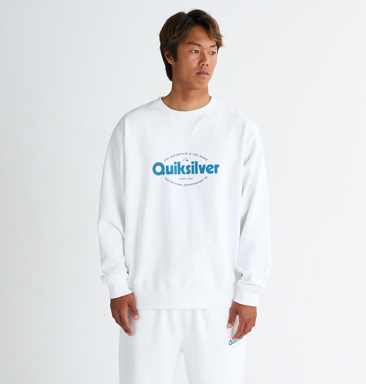 OUTLET】QUIKSILVER メンズ SHAPE ALL DAY SWEAT 長袖スウェット