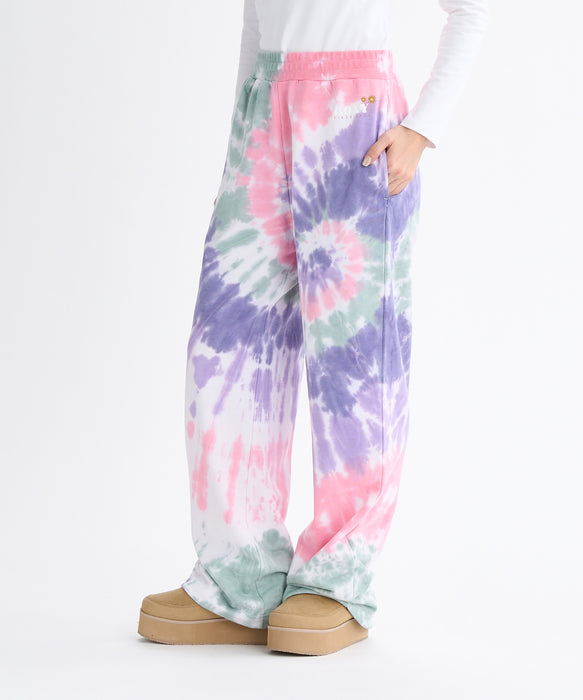 Roxy SUN AND SURF PANTS ウィメンズ ロングパンツ タイダイ染め