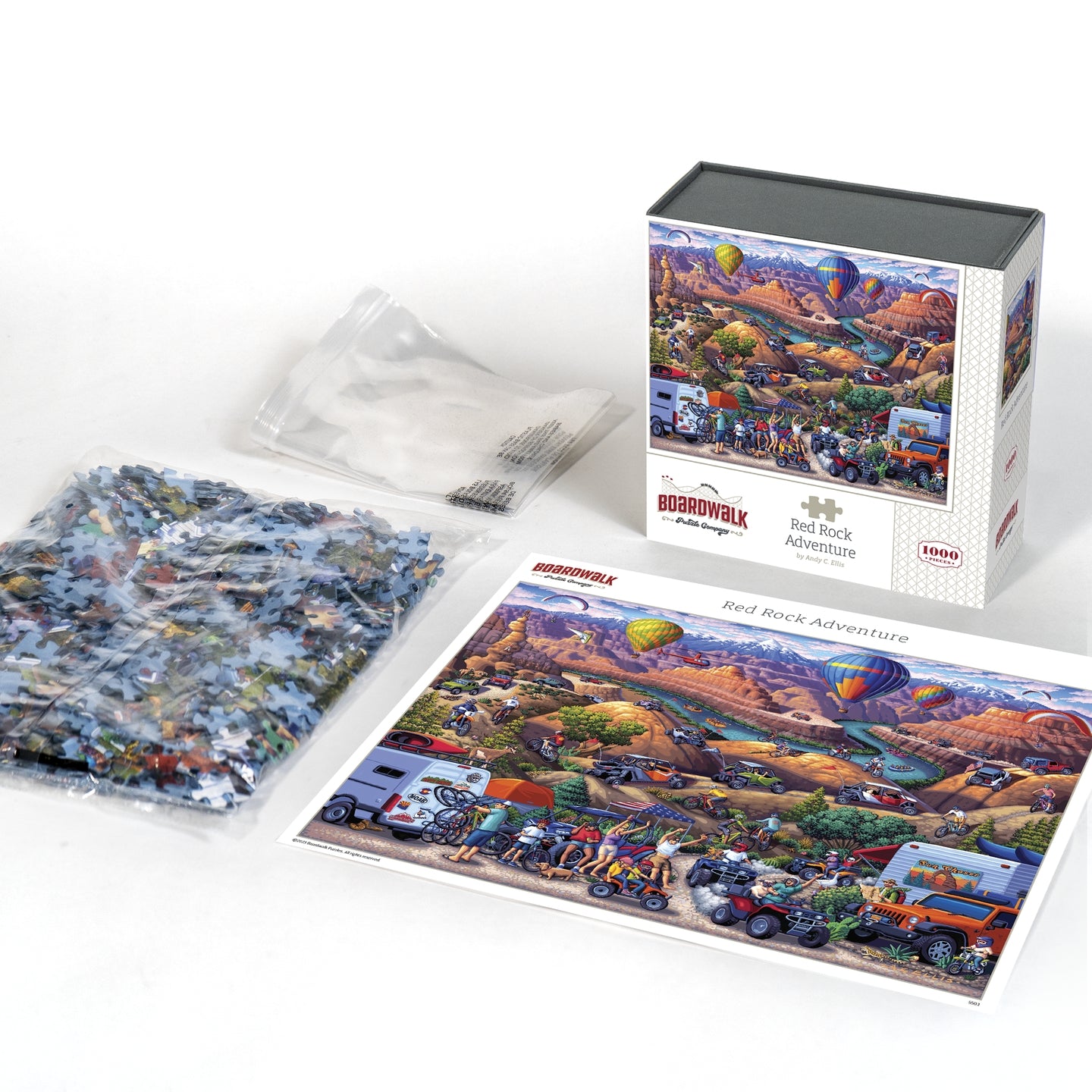 Red Rock Adventure | 1000 Piece Boardwalk Jigsaw Puzzle
