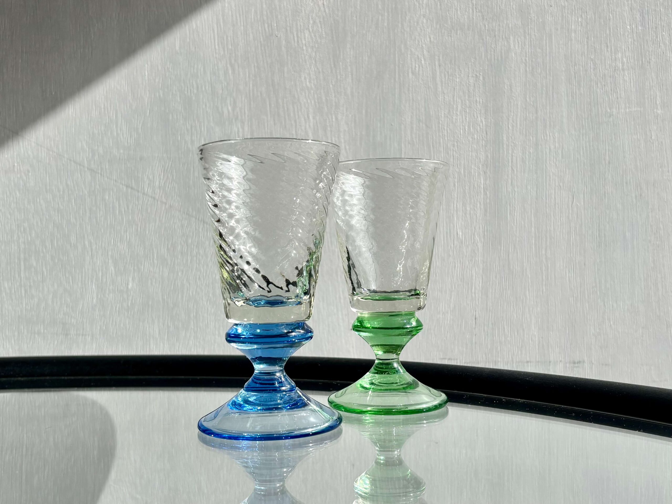 No.11236「ガラス製 ゴブレット 2客セット：舩木倭帆」 | ボルトナット