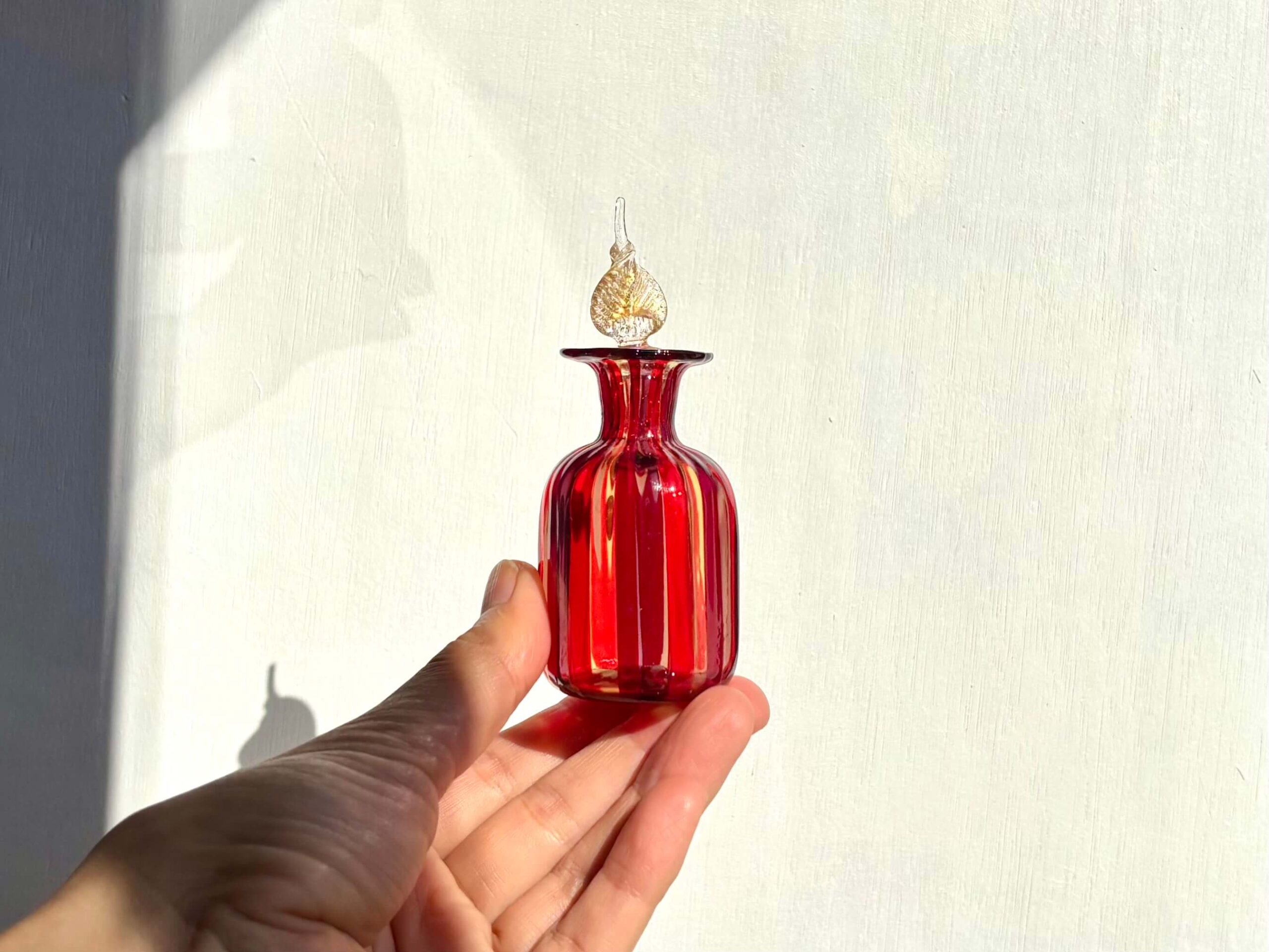 No.11871「ムラノガラスの香水瓶」高さ9.5cm | ボルトナットマーケット