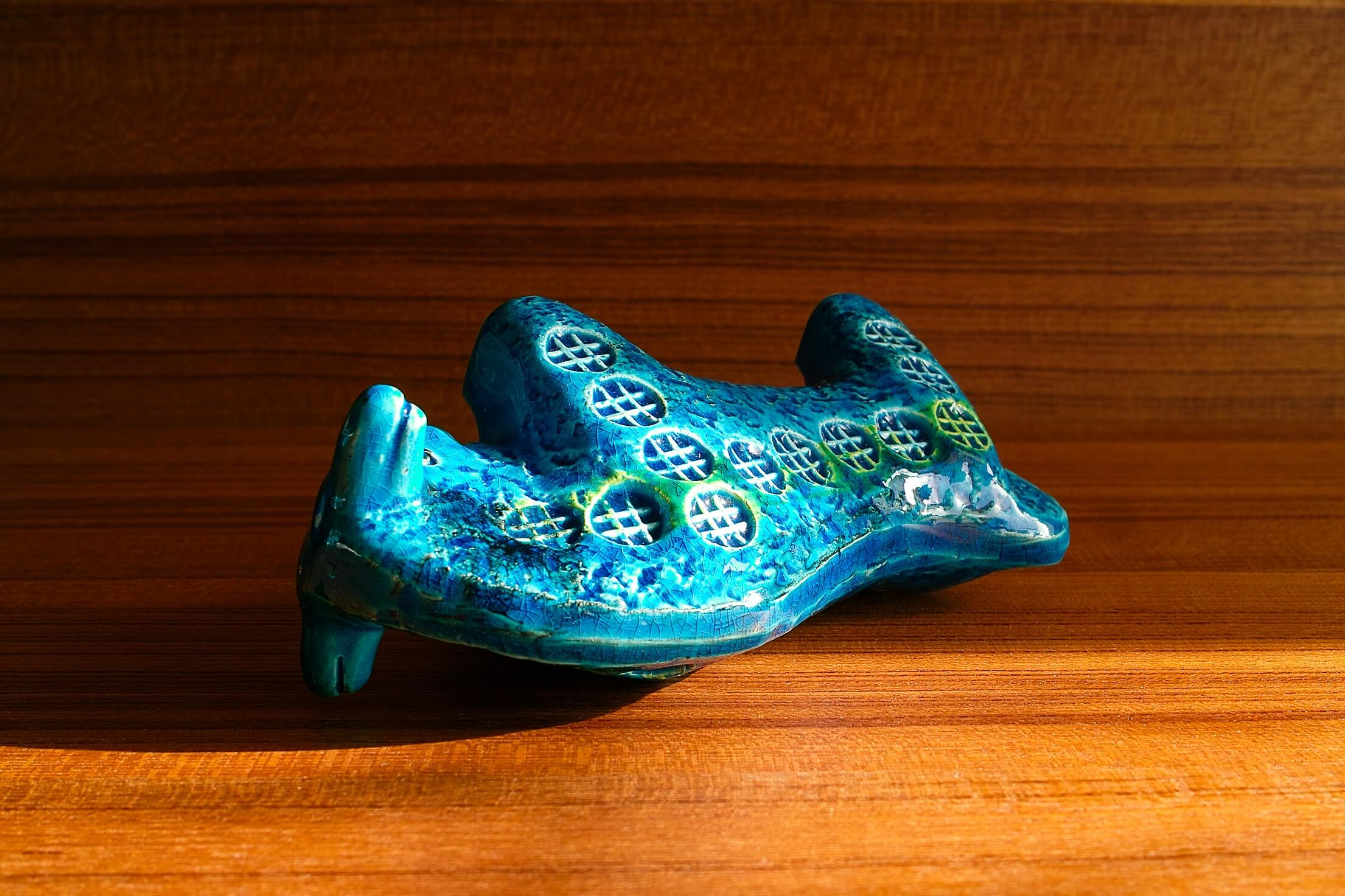 No.7333「FLAVIA〈リミニブルー〉オブジェ：Aldo Londi / イタリア