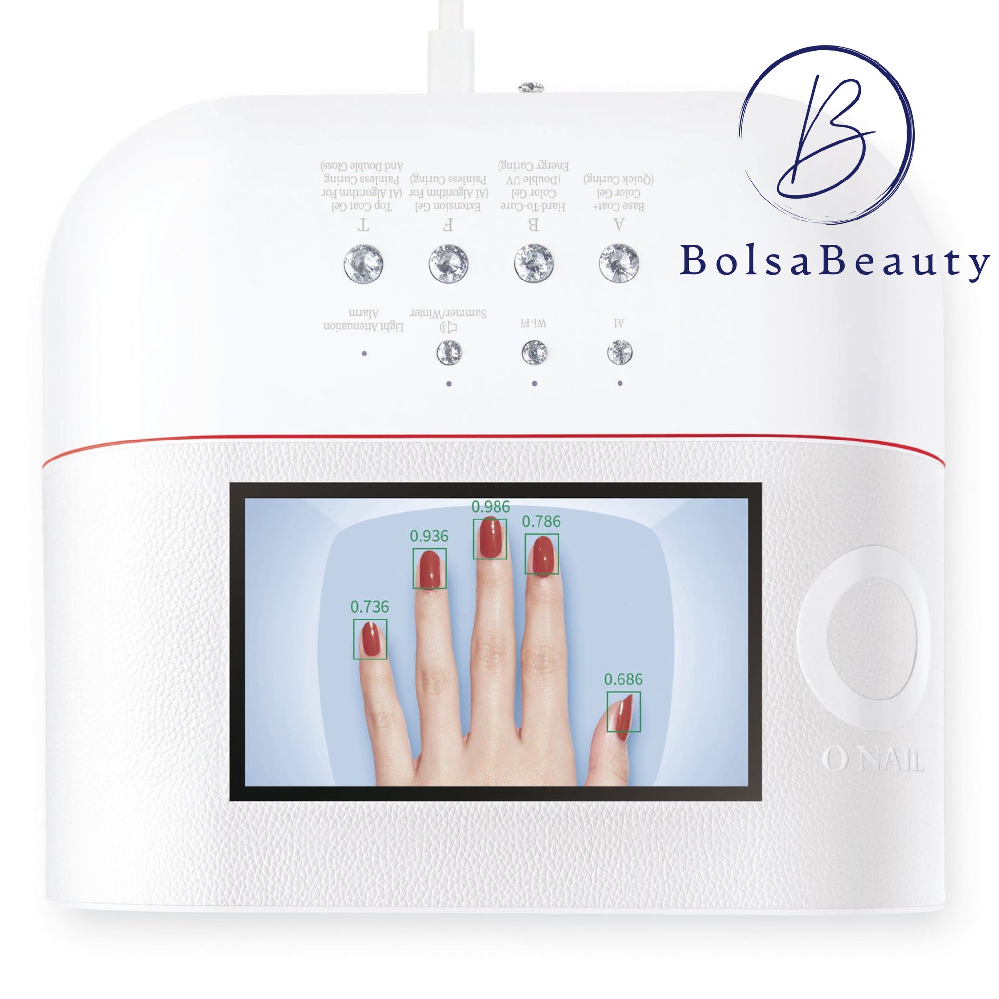 ONail - AI Technology Lamp With Battery (White) - NEW 2025