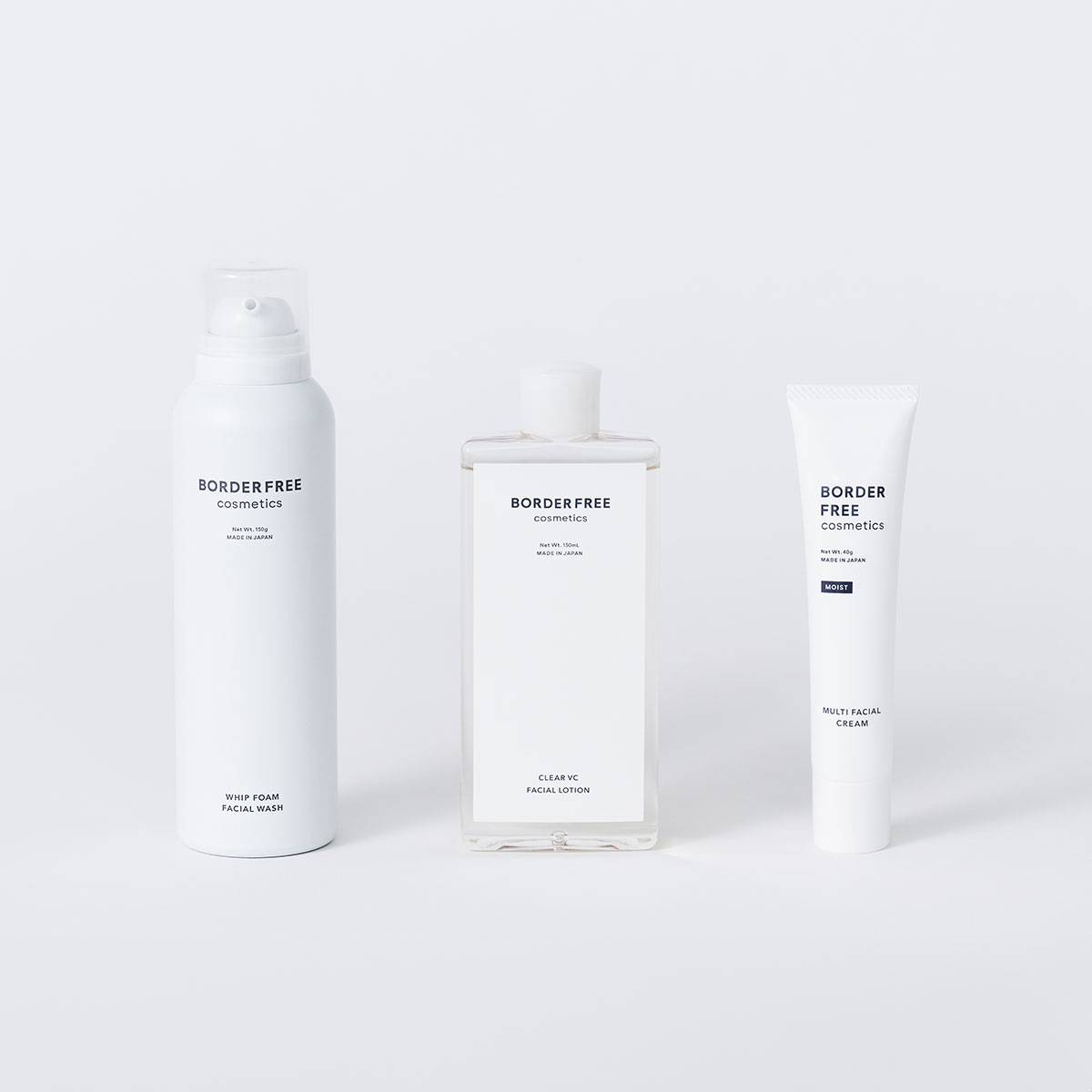 送料無料】BORDER FREE cosmetics セット（MOIST） | BORDER FREE