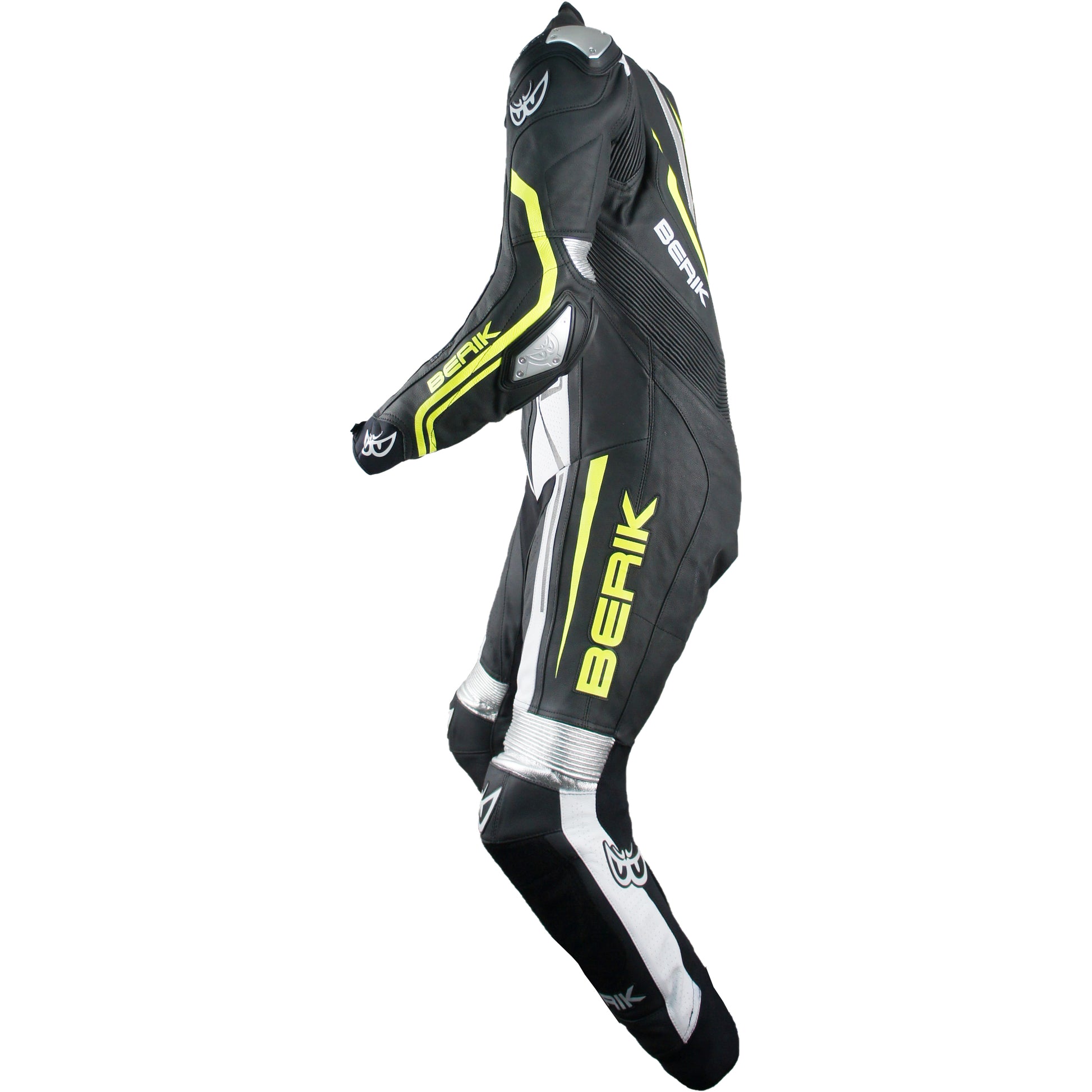 LS1-9059-BK BLACK/YELLOW BERIK RACINGSUITS