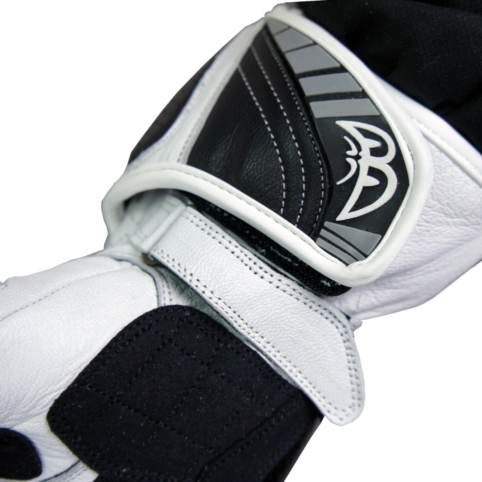 G-175102-BK WHITE BERIK RACINGGLOVE