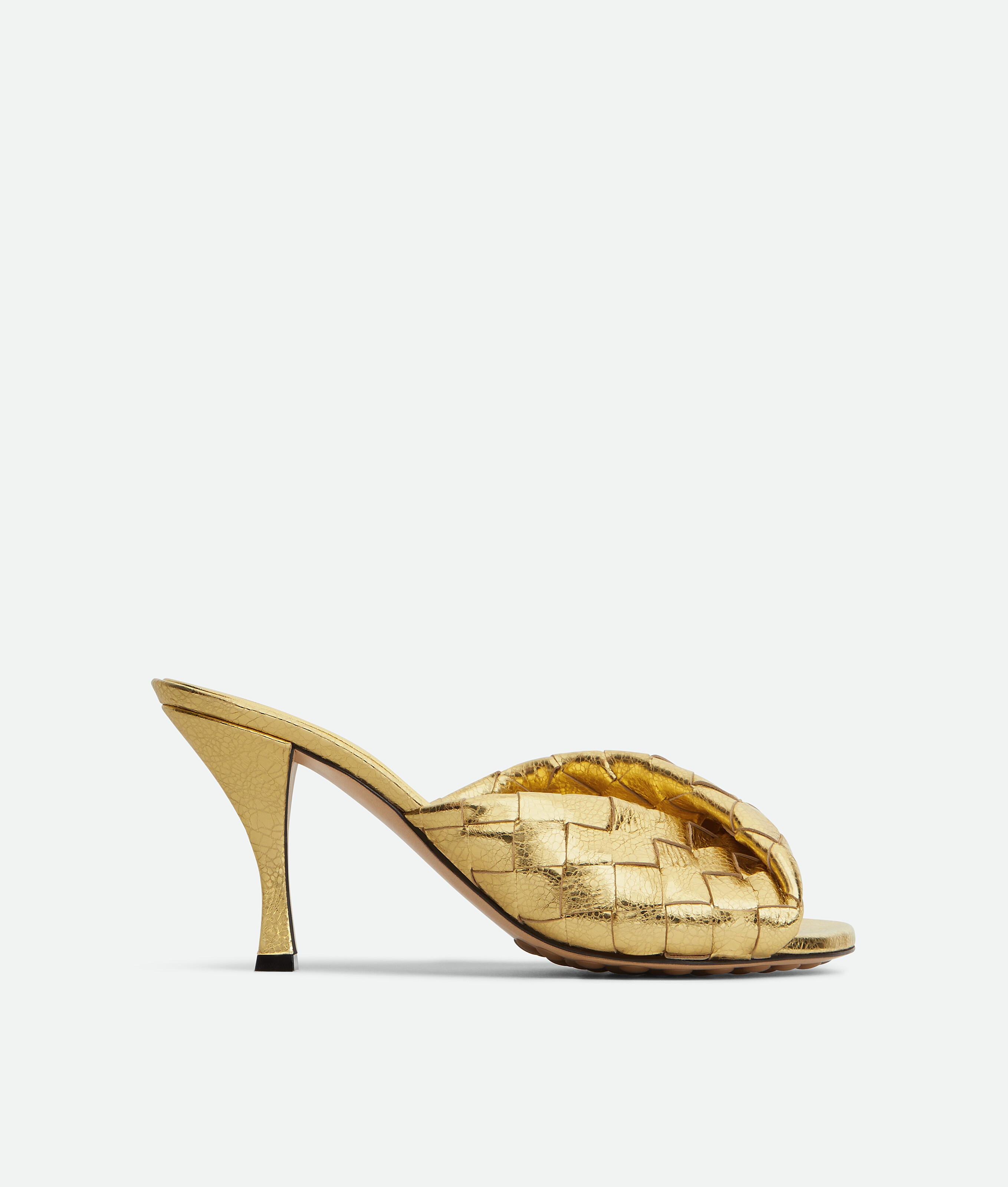 Women's Blink Mule in Gold | Bottega Veneta US