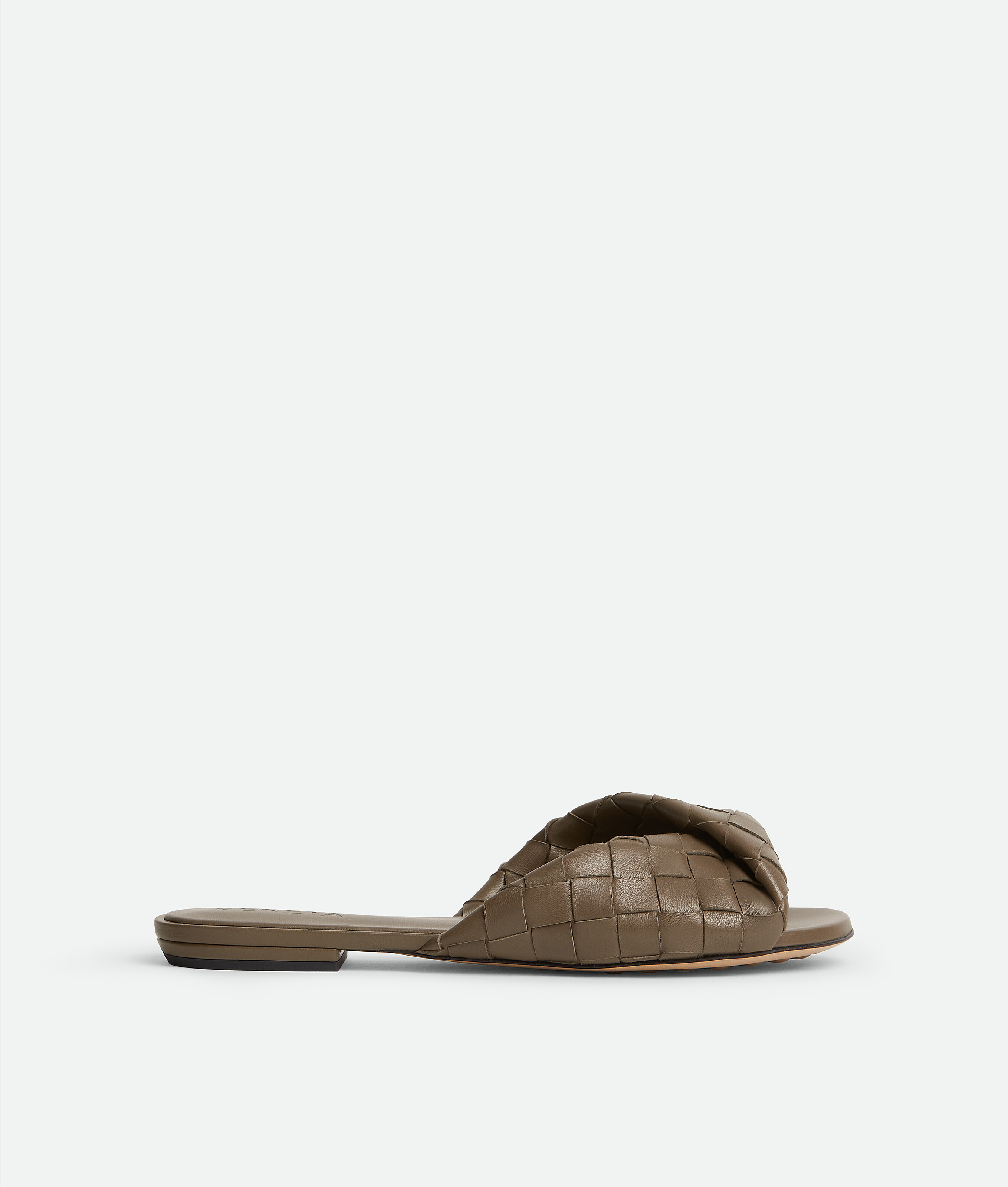 Women's Blink Flat Mule in Pinecone | Bottega Veneta US