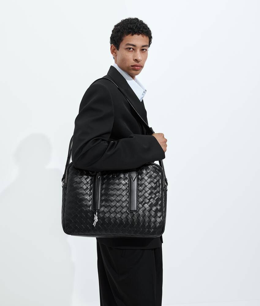 ゲッタウェイ ブリーフケース のために メンズ で ブラック | ボッテガ