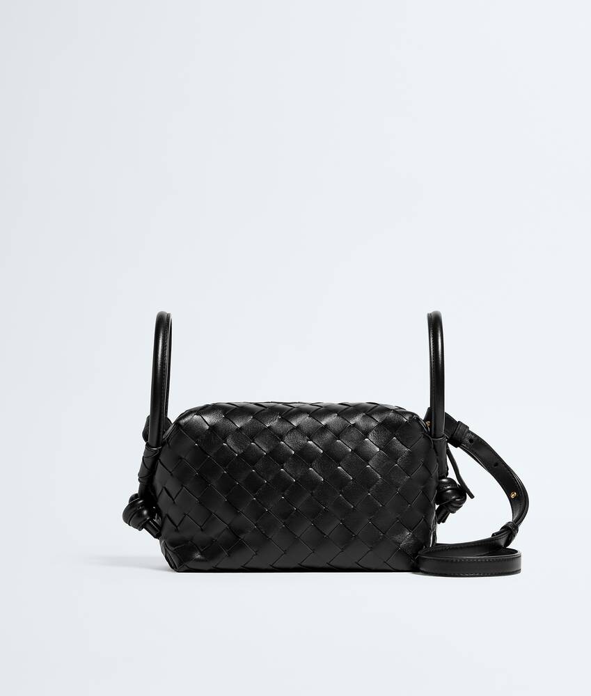 Ela's Top Handle Loop em Black | Bottega Veneta BR