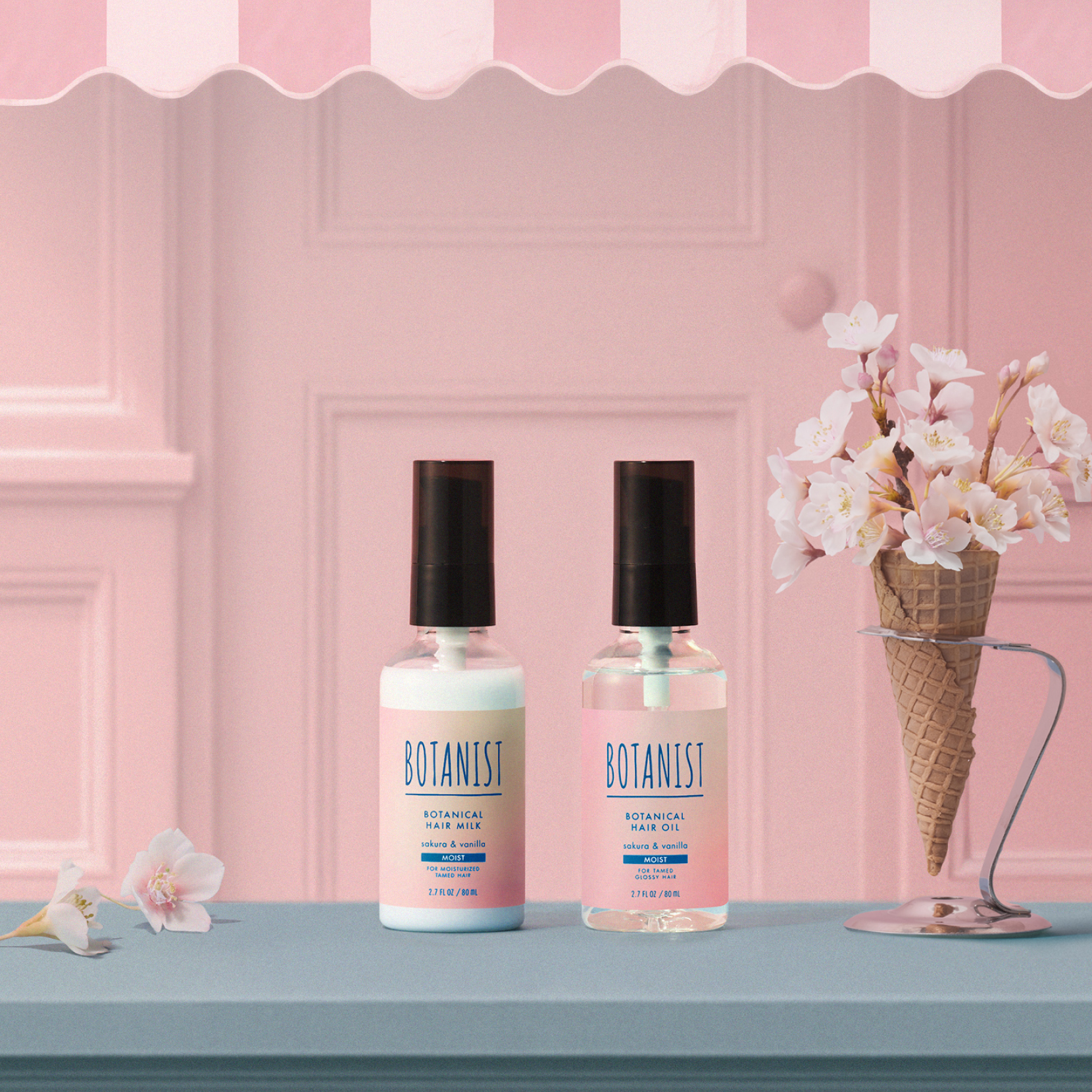 モイスト］ヘアミルク サクラとバニラの香り | 【公式】BOTANIST