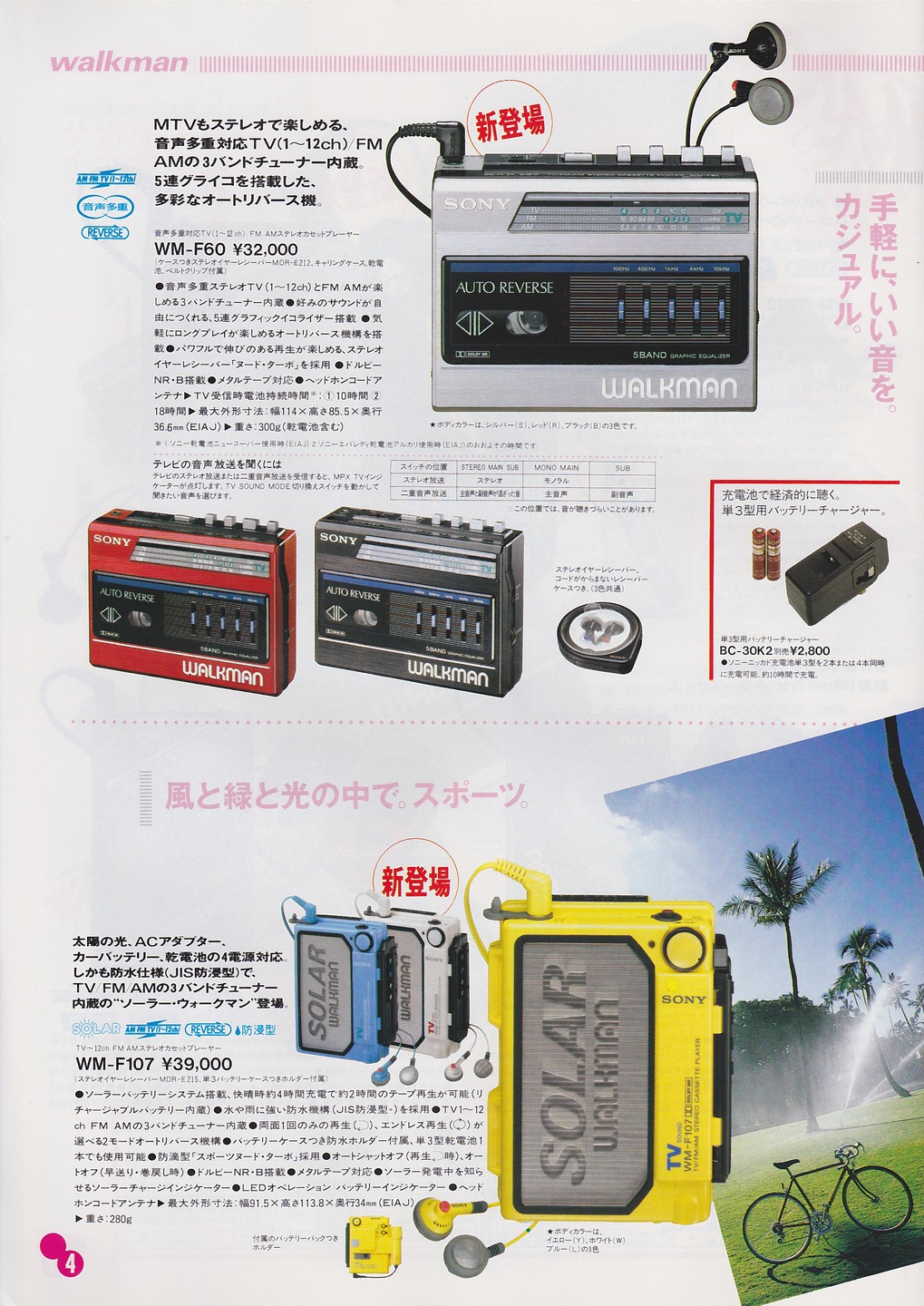 カセットコーダー / ラジオカセット 1986年5月 | ソニー坊やと呼ばれた男