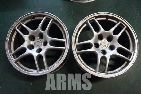 スカイライン R33 GT-R 純正アルミホイール 【ホイールリペア岐阜