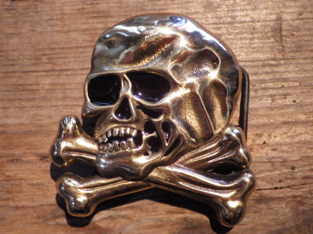 本日の出品☆70'S☆BARON☆スカル☆バックル☆ビンテージ☆クロス