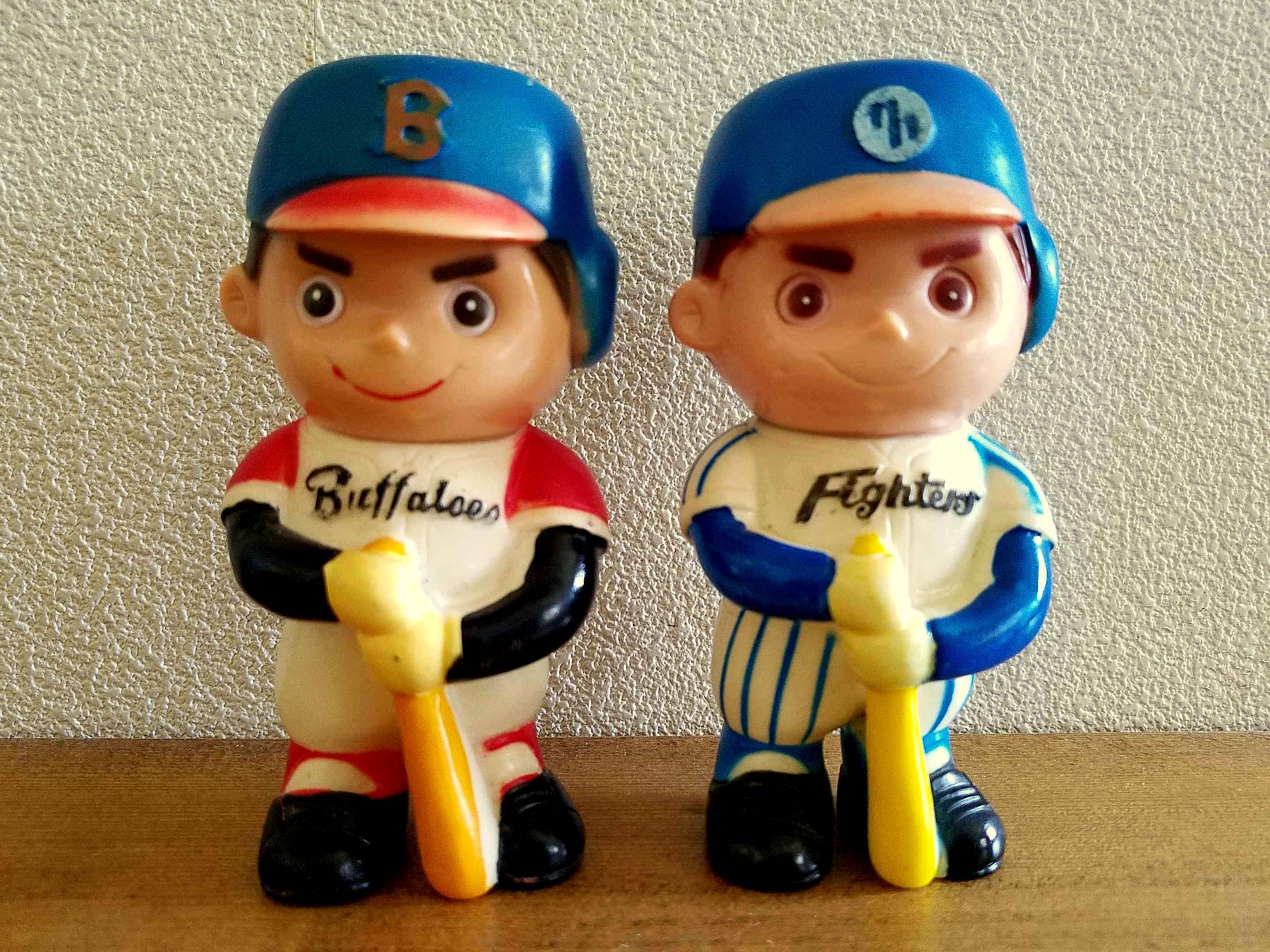 レトロなお宝！太陽神戸銀行「プロ野球少年」ソフビ貯金箱 - [Sold Out