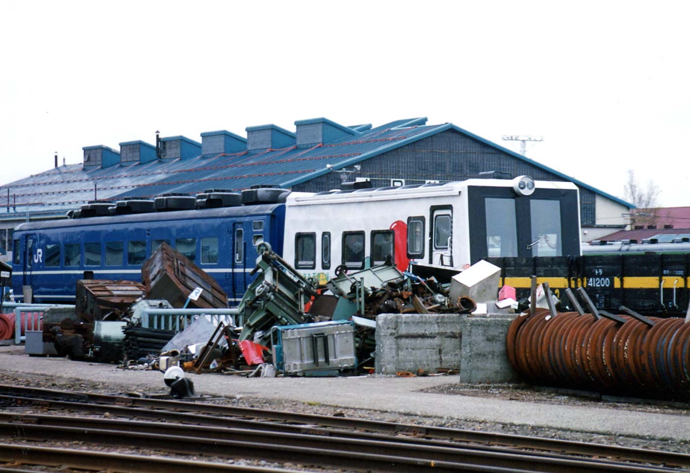 苗穂工場の怪しい車両＆小樽駅にて（1993年） - おざようの過去ネタ三昧3