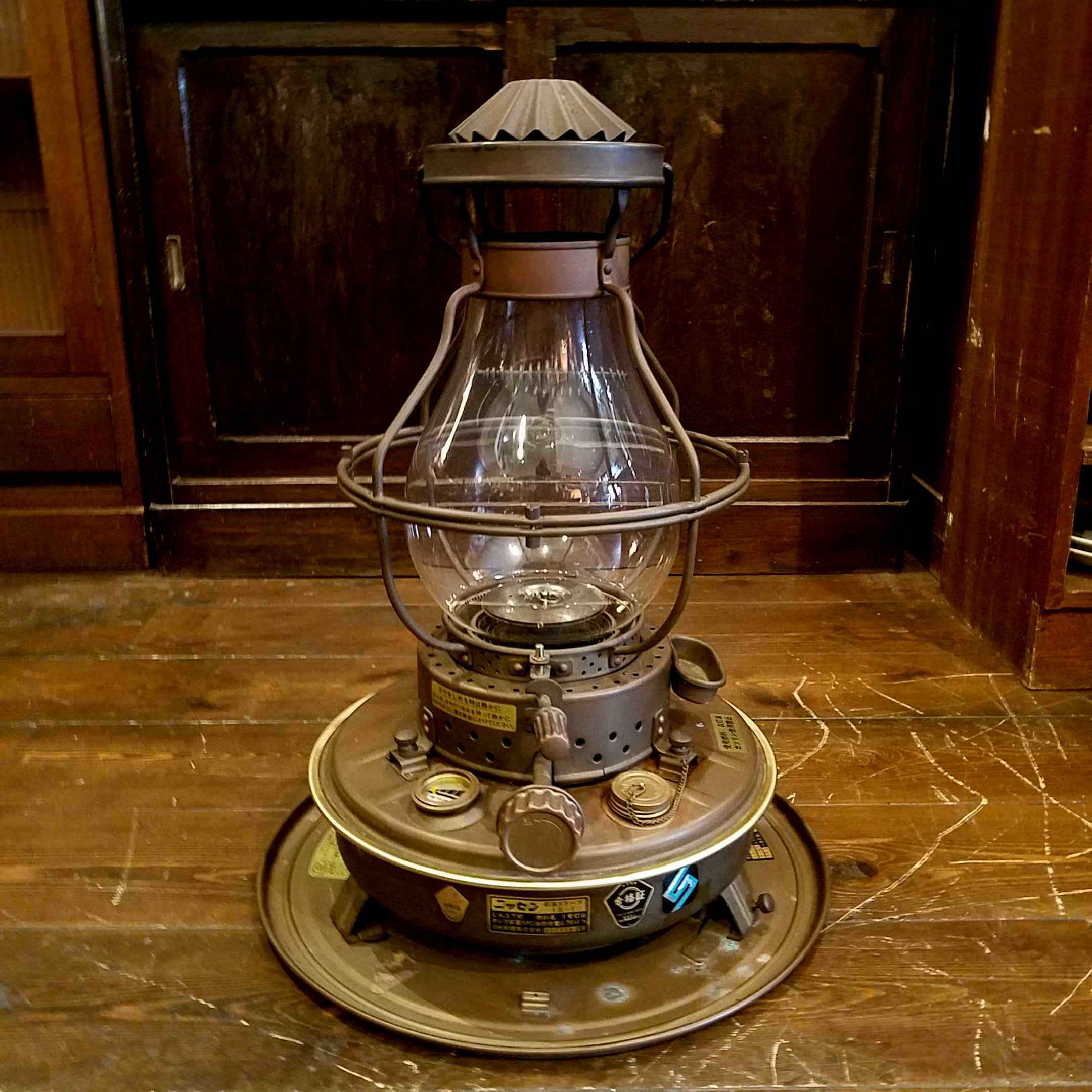 ヴィンテージストーブ ニッセン/日本船燈 IS-1ゴールドフレーム