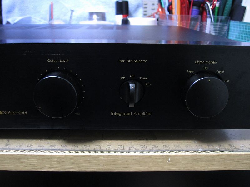 プリメインアンプ (Nakamichi IA-3) - toby_Nakamichi's blog