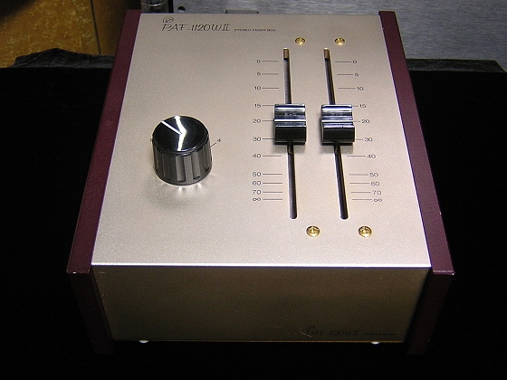 幻のパッシブフェーダー、Penny & Giles PAF-1120WⅡ♪ - オーディオ