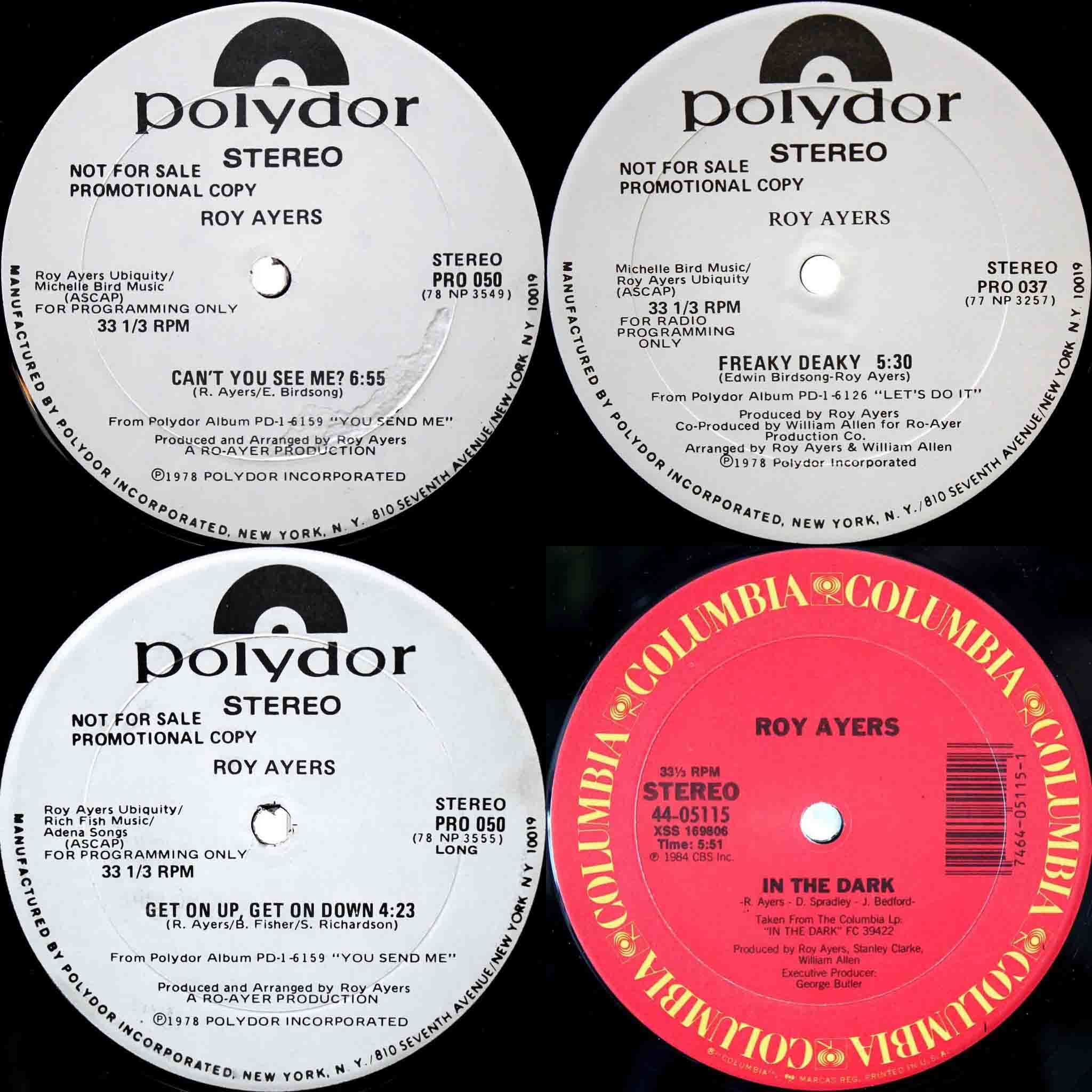 Roy Ayers / Can't You See Me ? (US Promo 12`Special Long Version