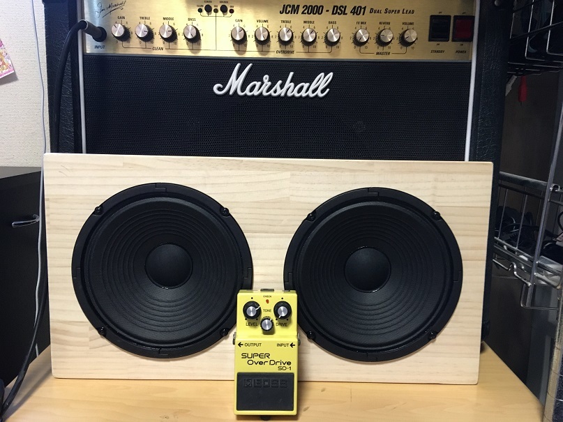 Marshall DSL401】2×8インチ スピーカーキャビネット作ってみた | 暇人