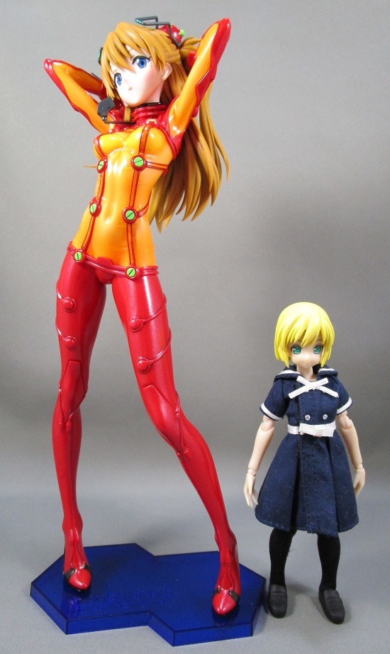 プラモデル記事 Figure-riseLABO 式波・アスカ・ラングレー - 金の