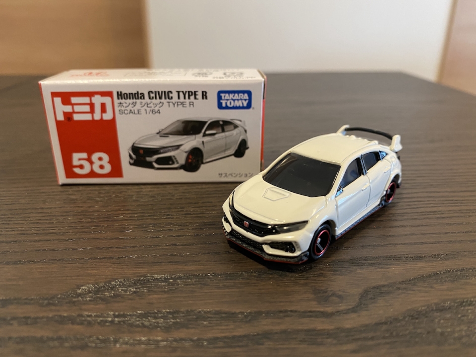 1/64 トミカ No.40 ホンダ シビック TYPE R Limited Edition（初回特別