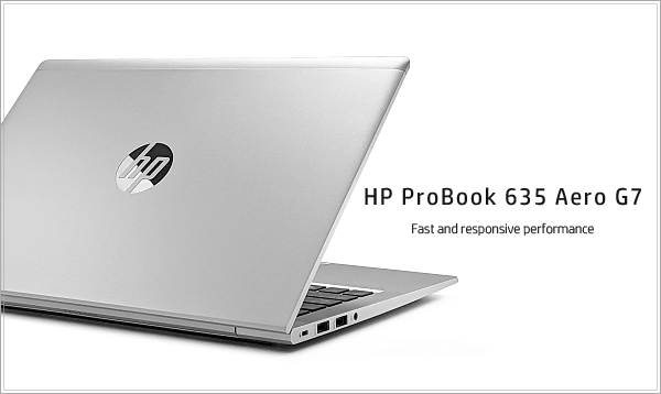 実機レビュー】HP ProBook 635 Aero G7：AMD Ryzen プロセッサーを搭載