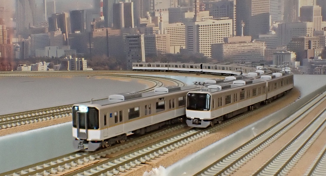 GreenMax 近鉄3220系入線 | 川崎駅 レイアウト製作日誌