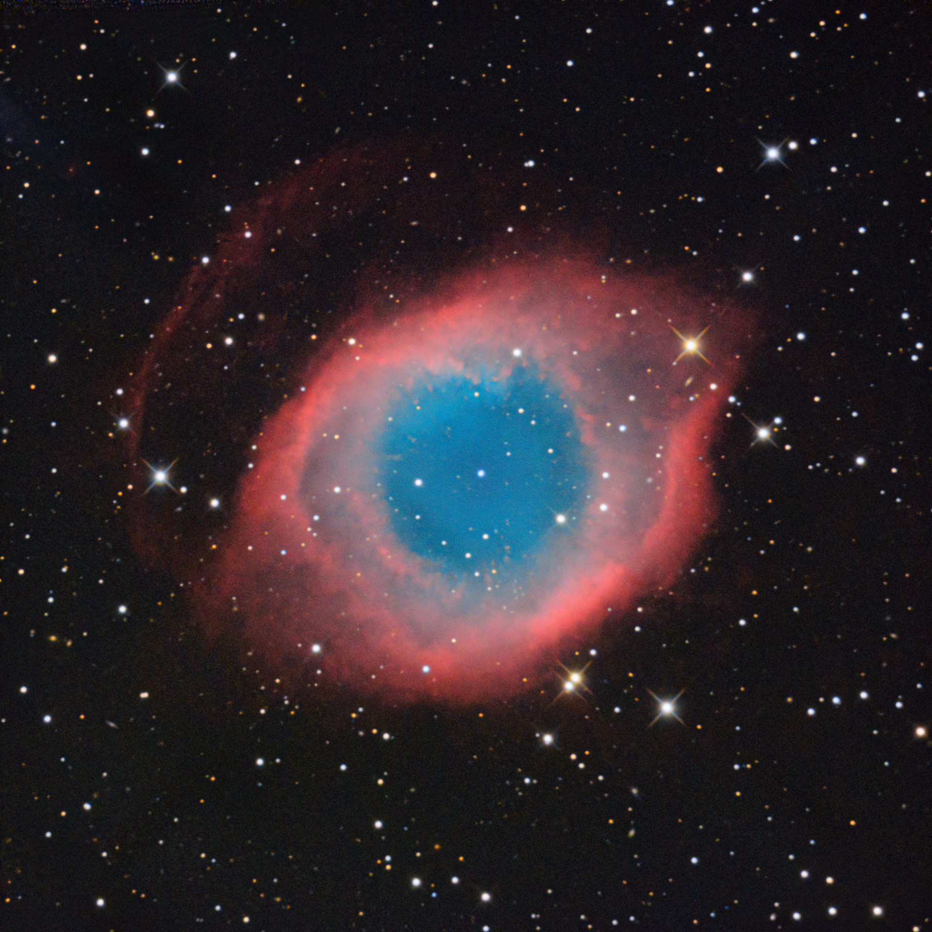 ASI533MCProで撮る「らせん星雲」 - 天体写真