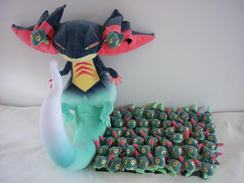 ぽけもん☆かふぇ ポケモンぬいぐるみ ドでか！ドラパルト ドラメシヤ