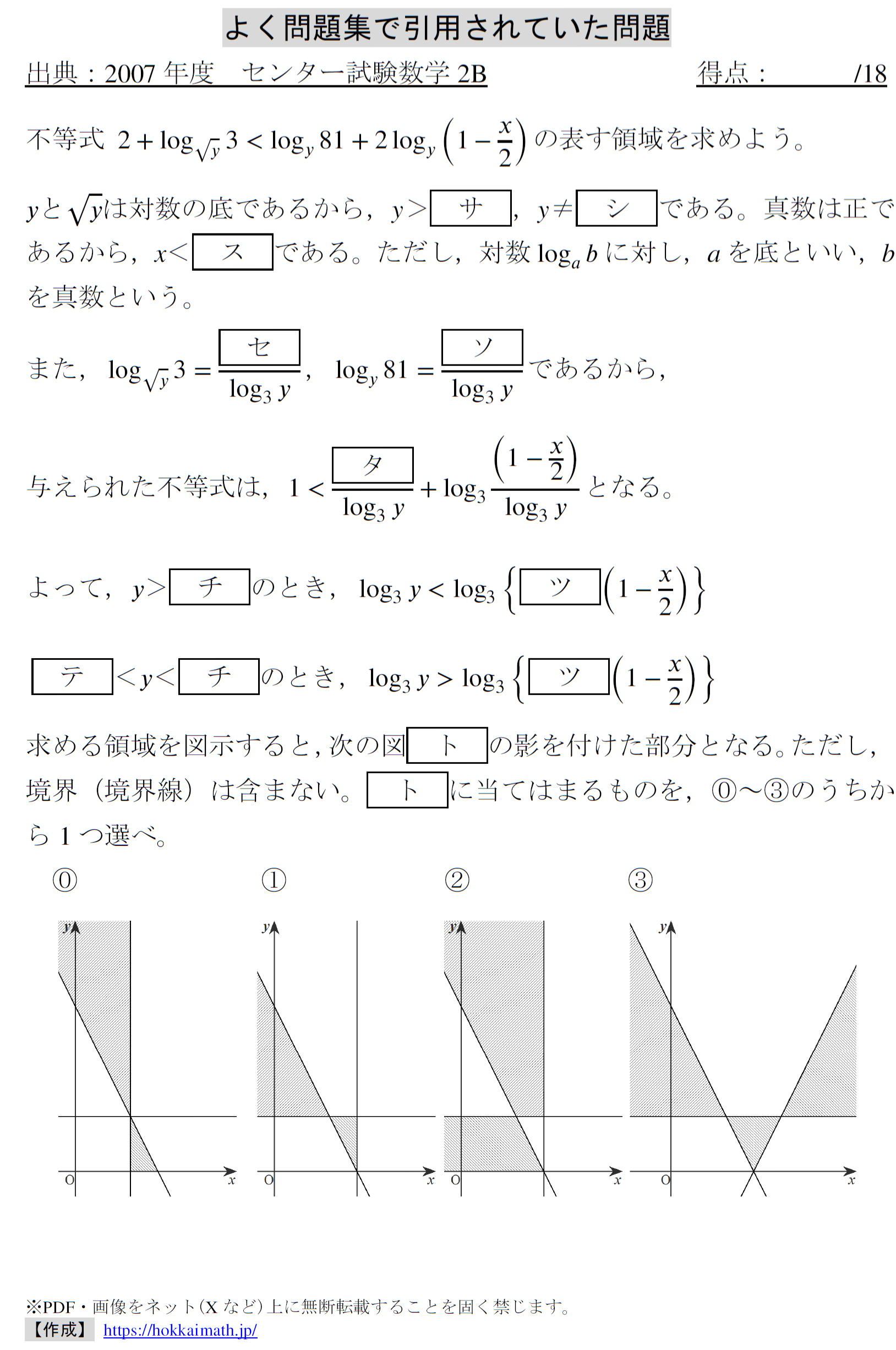 高校入試 数学 良問・難問