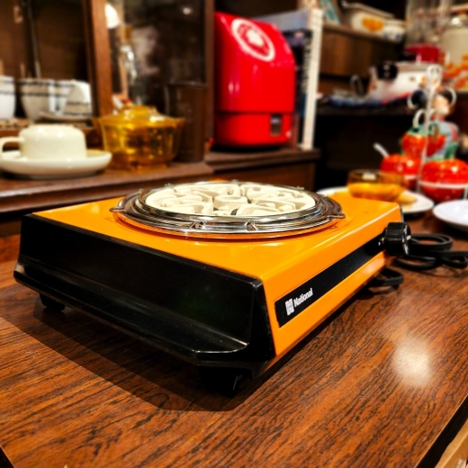 昭和レトロなナショナル電気コンロ - [Sold Out]過去の販売商品