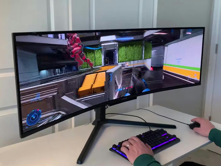 INNOCN、QD-OLEDパネルを採用した49インチ DQHD 144Hzスーパーウルトラ