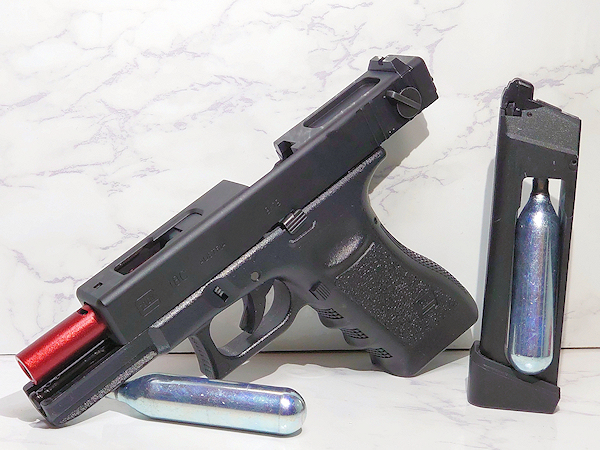 美品 東京マルイ カスタム品 グロックG18C Glock 強化カーボンピニオン