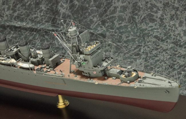 HIGH-GEARedの模型と趣味の日常 1/350防空巡洋艦「五十鈴」完成写真
