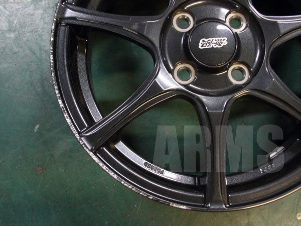 ホンダ S660 無限RA(MUGEN) BBS 純正アルミホイール リムの傷修理 再