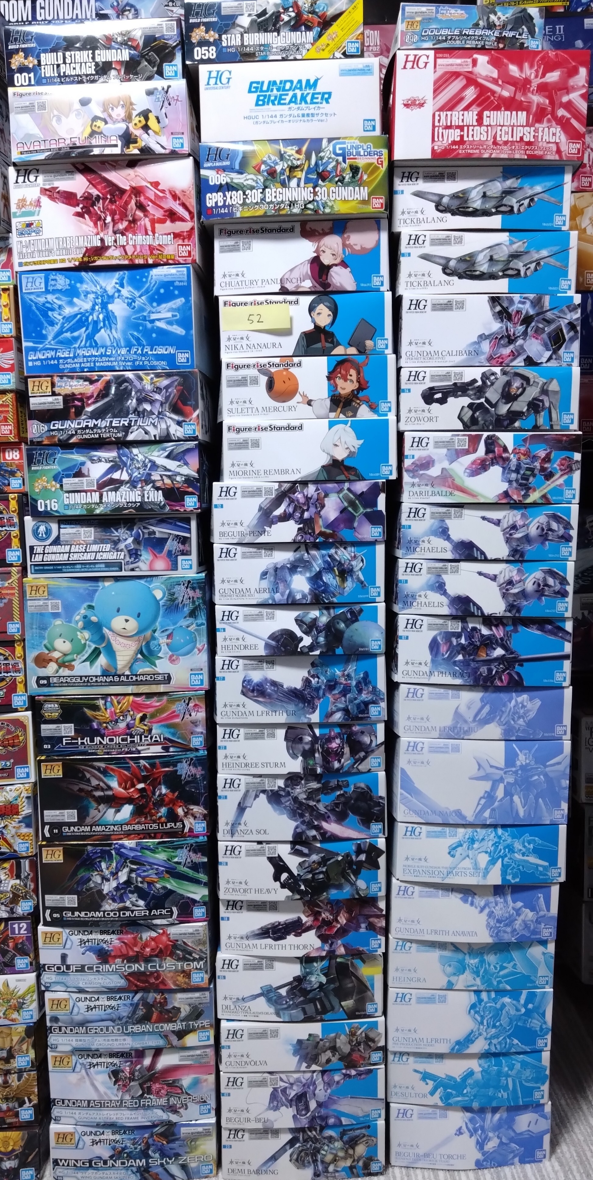 煩悩(積みプラ)の数を数えてみました！ - 先人に続け！お気軽ガンプラ