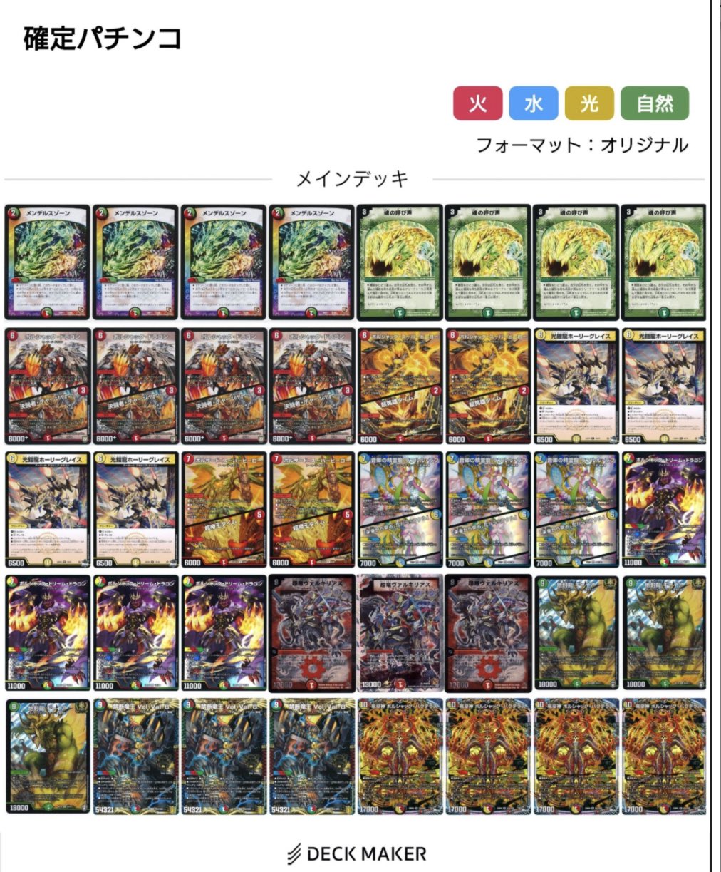 デュエマ オリジナルCS】「彩強CS in ゴエロコ(2025/5/26)」結果 4C