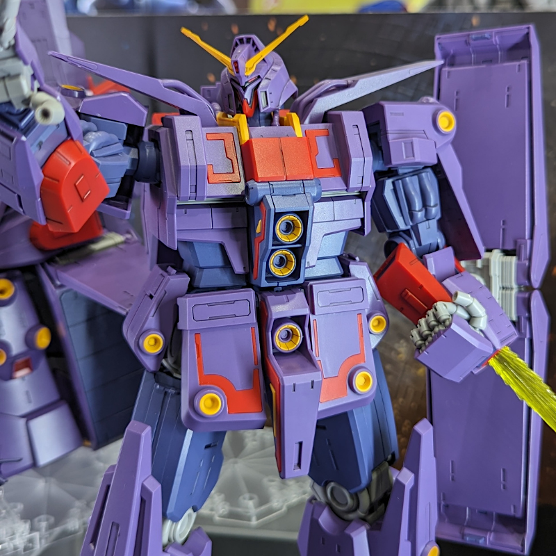 HG 1/144 サイコ・ガンダムMk-IIの完成見本を展示（第62回全日本模型