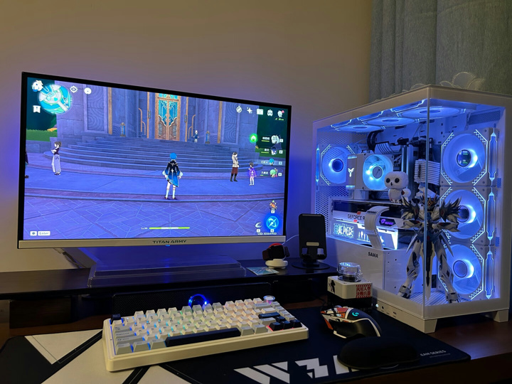 TITAN ARMY、日本発売が決まった28,000円を切る白い27インチ IPSパネル