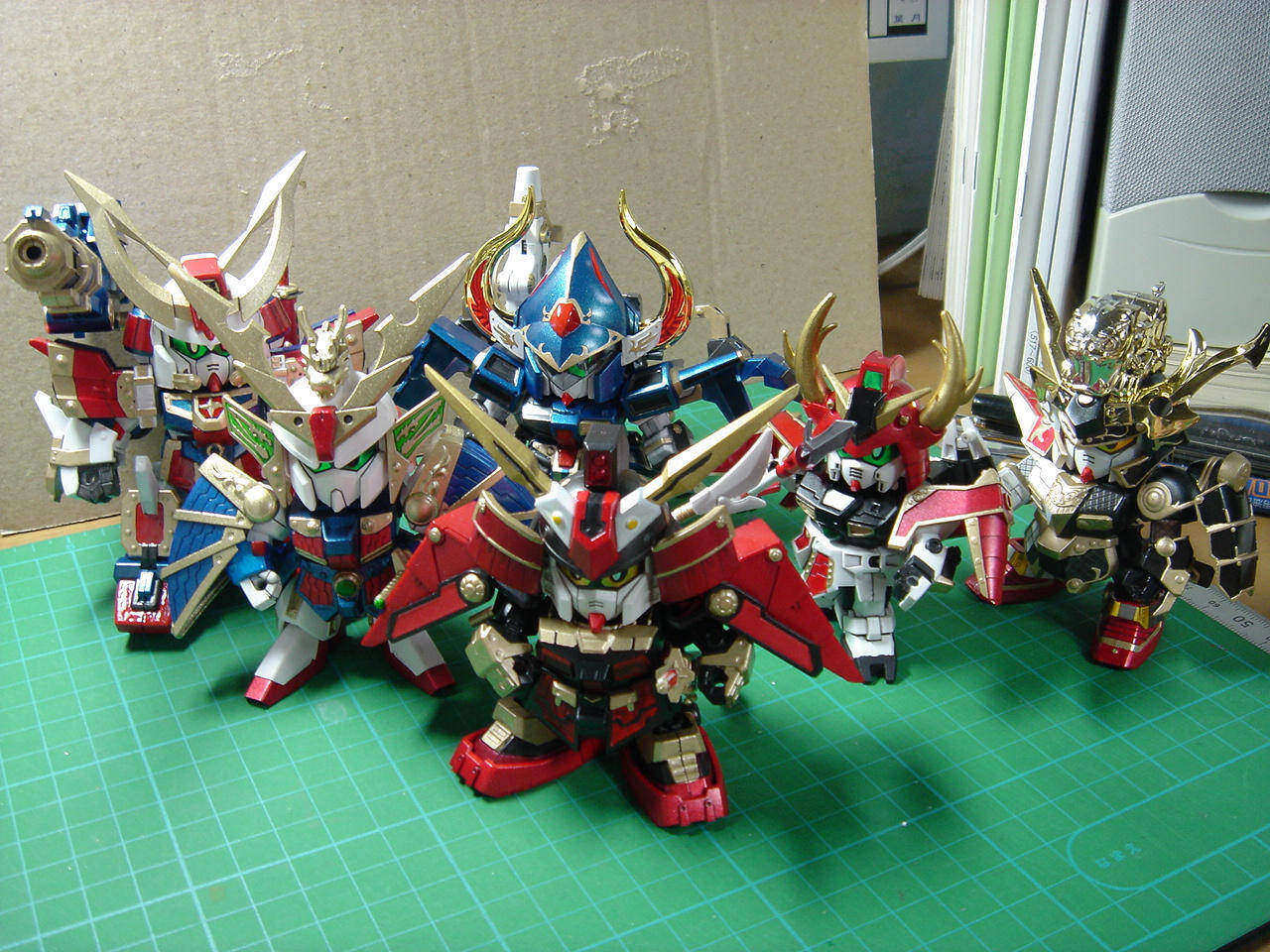 BB戦士 武者列伝武化舞可編 光の7(-1)人衆 | ツレヅレなる日々。