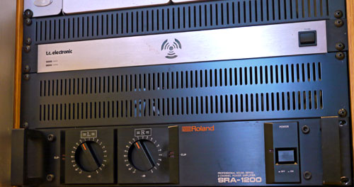 Roland SRA-1200 パワーアンプ | ♪Illustrator-meiste Yukio Miyamoto♪