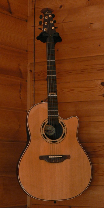 オベーション Ovation 1994 collectors | ログハウスでアコギ