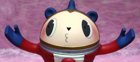 スペシャルくじプラチナ ペルソナ4 D賞：クマメガネスタンド（照れ顔