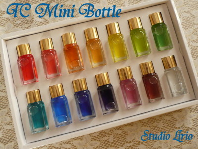 TCカラー14色の「ミニボトル」登場！ - カラーセラピー