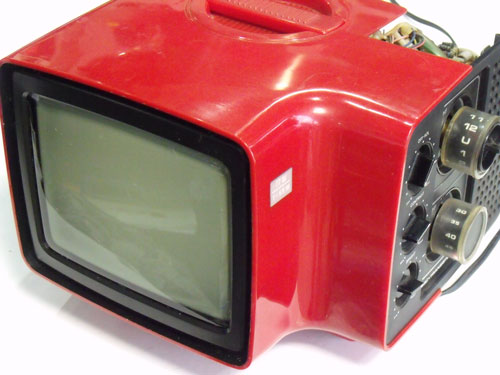 ◇珍しい1977年製日立白黒ポータブルトランジスタテレビK－88 vol-2