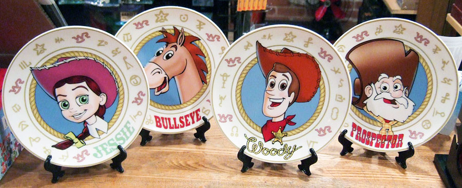 トイストーリーラウンドアップ絵皿コレクション ウッディ/ジェシー