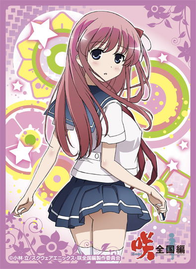 スリーブ】大人気麻雀アニメ「咲-Saki-全国編」から「宮永 咲」「原村